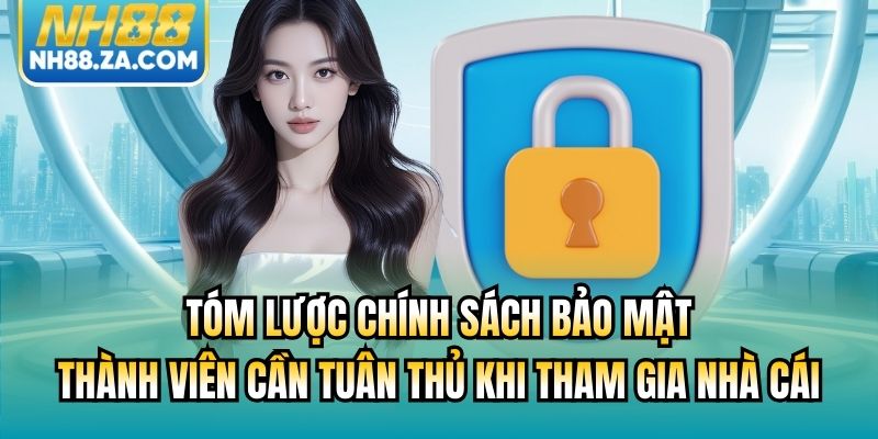 Tóm lược Chính sách bảo mật thành viên cần tuân thủ khi tham gia nhà cái