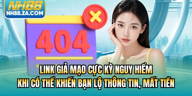 Link giả mạo cực kỳ nguy hiểm khi có thể khiến bạn lộ thông tin, mất tiền